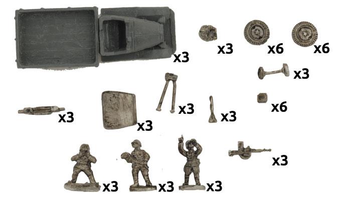 Flames of War: Soviet DShK AA MG Platoon (Mid War) - for just $37! 
