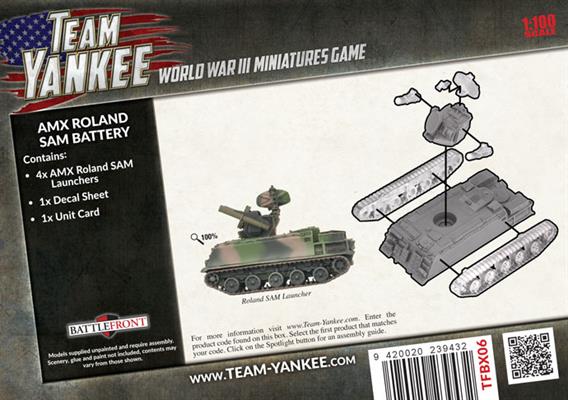 Team Yankee: AMX Roland SAM Battery - for just $54! 