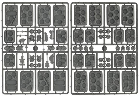Flames of War: Soviet Plastic Bases - Rubble - for just $22! 