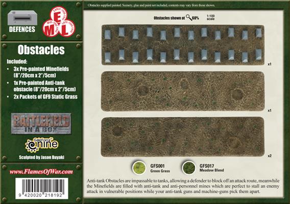 Flames of War: Obstacles - for just $40! 