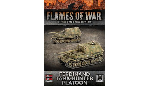 Flames of War: German Ferdinand Tank-Hunter Platoon (Mid War) - for just $30! 