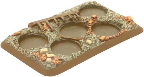 Flames of War: Soviet Plastic Bases - Rubble - for just $22! 
