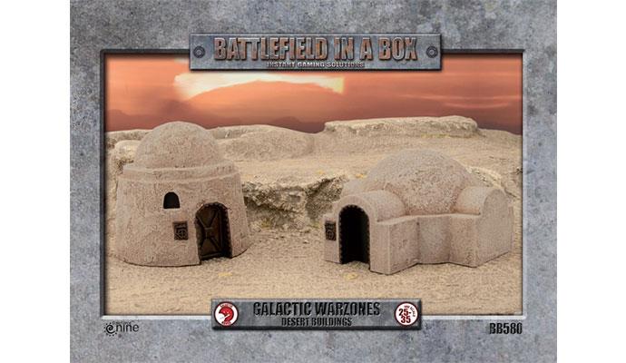 Battlefield in a Box: Galactic Warzones - Desert Buildings - for just $25! 
