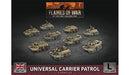 Flames of War: British Universal Carrier Patrol (Late War) - for just $30! 