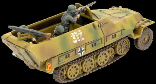 Flames of War: German SD KFZ 251 Transports (Late War) - for just $40! 