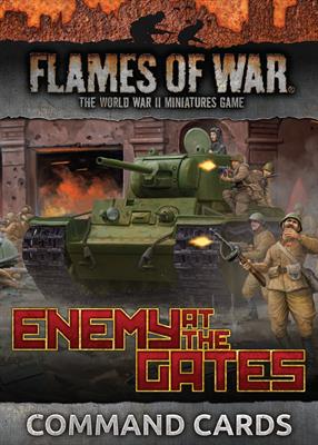 Flames of War: Soviet Enemy at the Gates Command Cards - for just $10! 