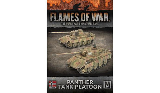 Flames of War: German Panther Tank Platoon (Mid War) - for just $30! 