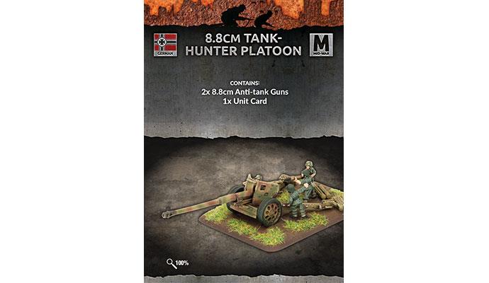 Flames of War: German 8.8cm Tank-Hunter Platoon (Mid War) - for just $22! 