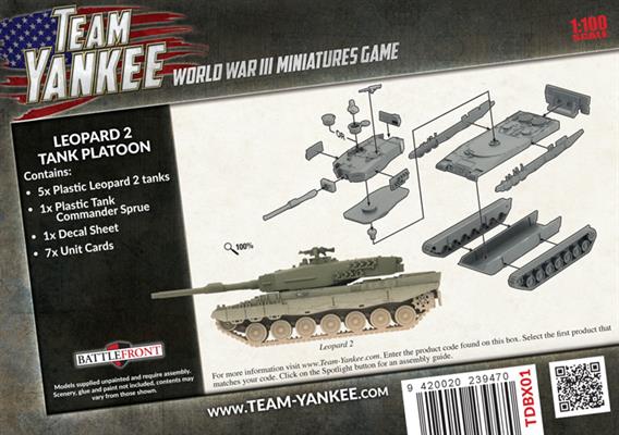 Team Yankee: Leopard 2 Tank Platoon - for just $50! 