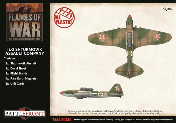 Flames of War: Soviet IL-2 Shturmovik Assault Company (Late War) - for just $35! 