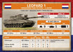 Team Yankee: NATO Leopard 1 Tank Platoon - for just $45! 