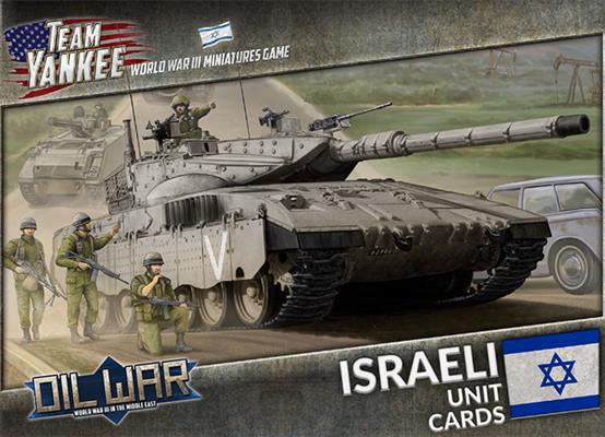 Team Yankee: Israeli Unit Cards - for just $10! 