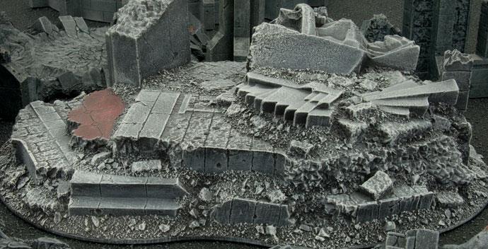 Battlefield in a Box: Gothic Battlefields - Fallen Angel - for just $30! 