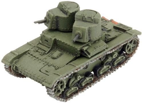 Flames of War: Soviet T-26 obr 1932 (with KhT-26 Flame-tank option) (Early War) - for just $13! 