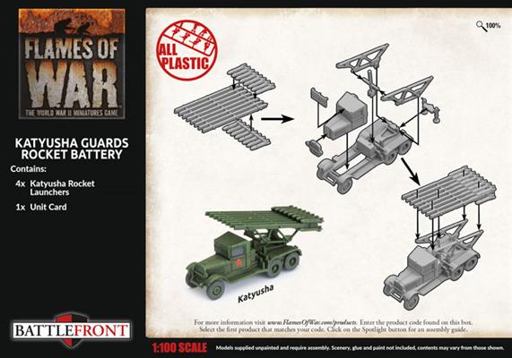 Flames of War: Soviet Katyusha Guards Rocket Battery (Late War) - for just $40! 