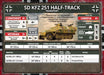 Flames of War: German SD KFZ 251 Transports (Late War) - for just $40! 