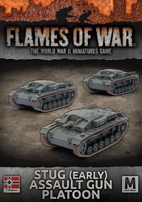 Flames of War: German StuG (Early) Assault Gun Platoon (Mid War) - for just $37! 