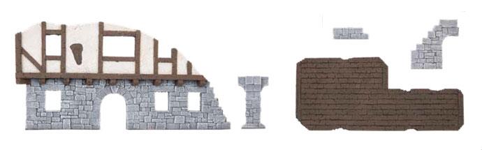 Battlefield in a Box: Wartorn Village - Large Ruin - for just $35! 