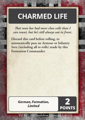 Flames of War: German Iron Cross Command Cards - for just $10! 