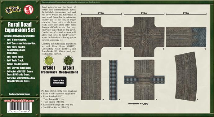 Flames of War: Rural Road Expansion Set - for just $45! 