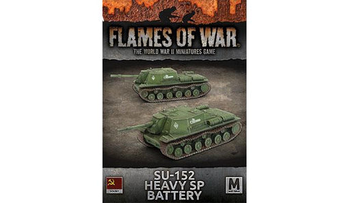 Flames of War: Soviet SU-152 Heavy SP Battery (Mid War) - for just $30! 