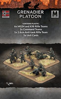 Flames of War: German Grenadier Platoon (Mid War) - for just $20! 