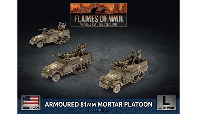 Flames of War: American M4 81mm Armored Mortar Platoon (Late War) - for just $37! 