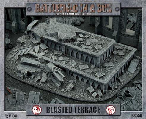 Battlefield in a Box: Gothic Battlefields - Blasted Terrace - for just $30! 