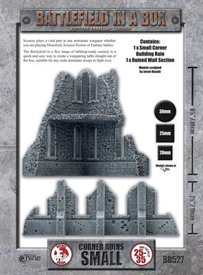 Battlefield in a Box: Gothic Battlefields - Small Corner Ruins - for just $25! 