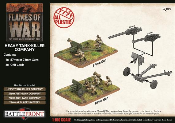 Flames of War: Soviet Heavy Tank-Killer Company (Late War) - for just $40! 