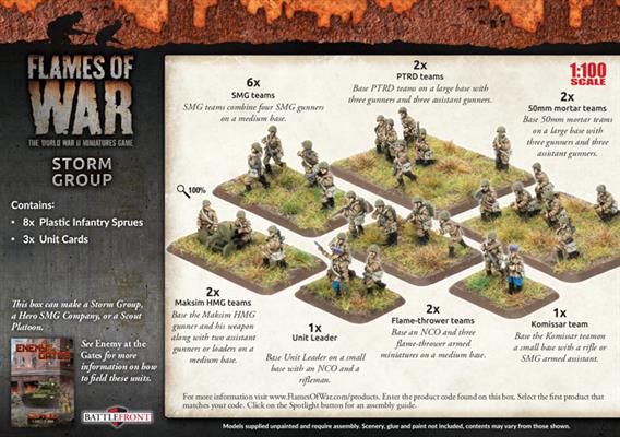 Flames of War: Soviet Storm Group (Mid War) - for just $35! 