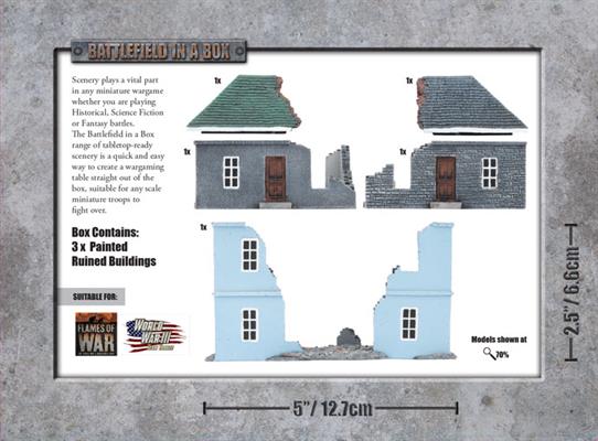 Battlefield in a Box: Ruined Building - for just $50! 