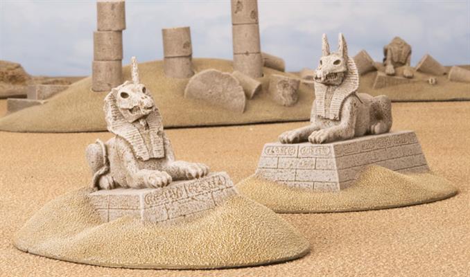 Battlefield in a Box: Forgotten City - Riddling Sphinxes - for just $30! 
