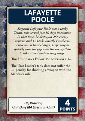 Flames of War: D-Day - American Command Cards - for just $10! 