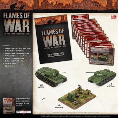 Flames of War: Soviet 'Nikolay's Steel Wall' Army Deal (Mid War) - for just $65! 