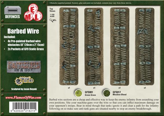 Flames of War: Barbed Wire - for just $40! 