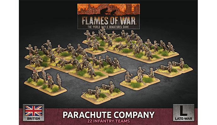 Flames of War: British Parachute Company (Late War) - for just $50! 