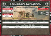 Flames of War: German 8.8cm Heavy AA Platoon (Late War) - for just $40! 