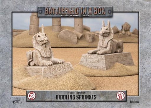 Battlefield in a Box: Forgotten City - Riddling Sphinxes - for just $30! 
