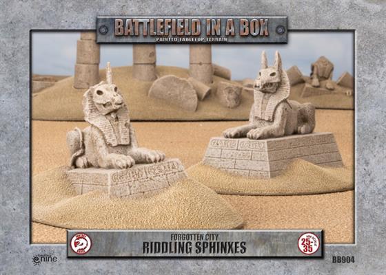 Battlefield in a Box: Forgotten City - Riddling Sphinxes - for just $30! 