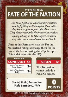 Flames of War: Bagration - Soviet Command Cards - for just $10! 