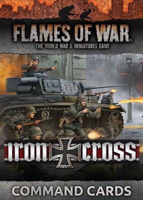 Flames of War: German Iron Cross Command Cards - for just $10! 