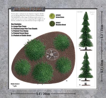 Battlefield in a Box: Large Pine Wood - for just $25! 
