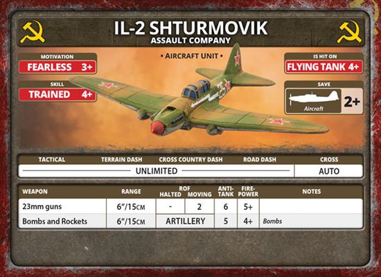 Flames of War: Soviet IL-2 Shturmovik Assault Company (Late War) - for just $35! 