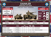 Flames of War: British Daimler Armoured Car Troop (Late War) - for just $20! 