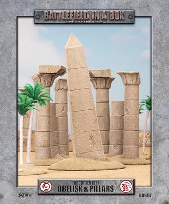Battlefield in a Box: Forgotten City - Obelisk & Pillars - for just $30! 
