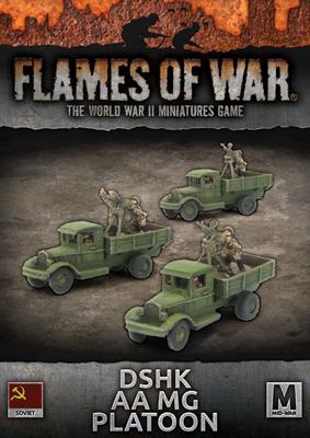 Flames of War: Soviet DShK AA MG Platoon (Mid War) - for just $37! 
