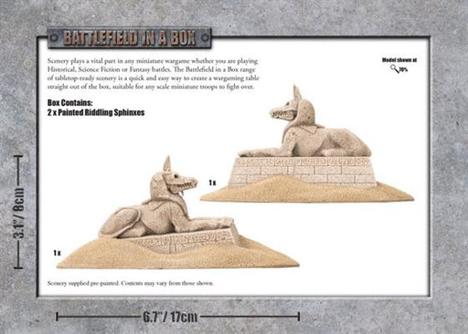 Battlefield in a Box: Forgotten City - Riddling Sphinxes - for just $30! 