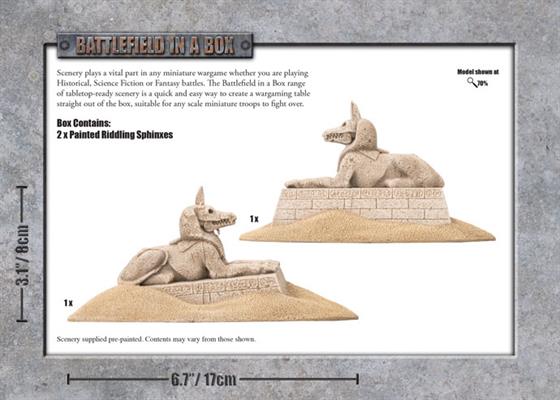 Battlefield in a Box: Forgotten City - Riddling Sphinxes - for just $30! 