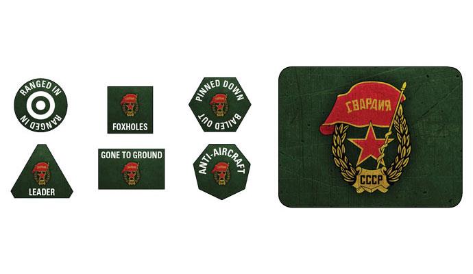 Flames of War: Soviet Guards Tokens and Objectives (Late War) - for just $16.50! 